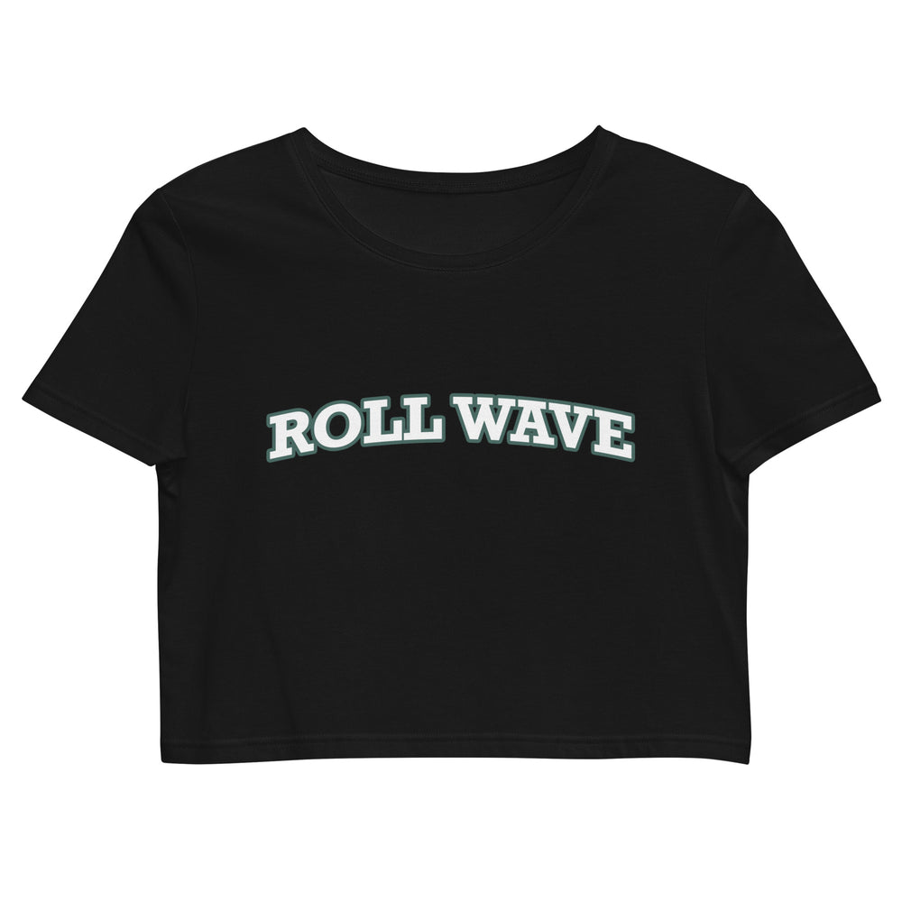Tulane Roll Wave Crop Top