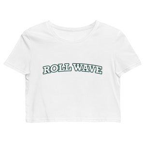 
                
                    Load image into Gallery viewer, Tulane Roll Wave Crop Top
                
            
