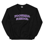 Football School Sweatshirt Purple