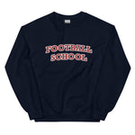 Football School Sweatshirt Red