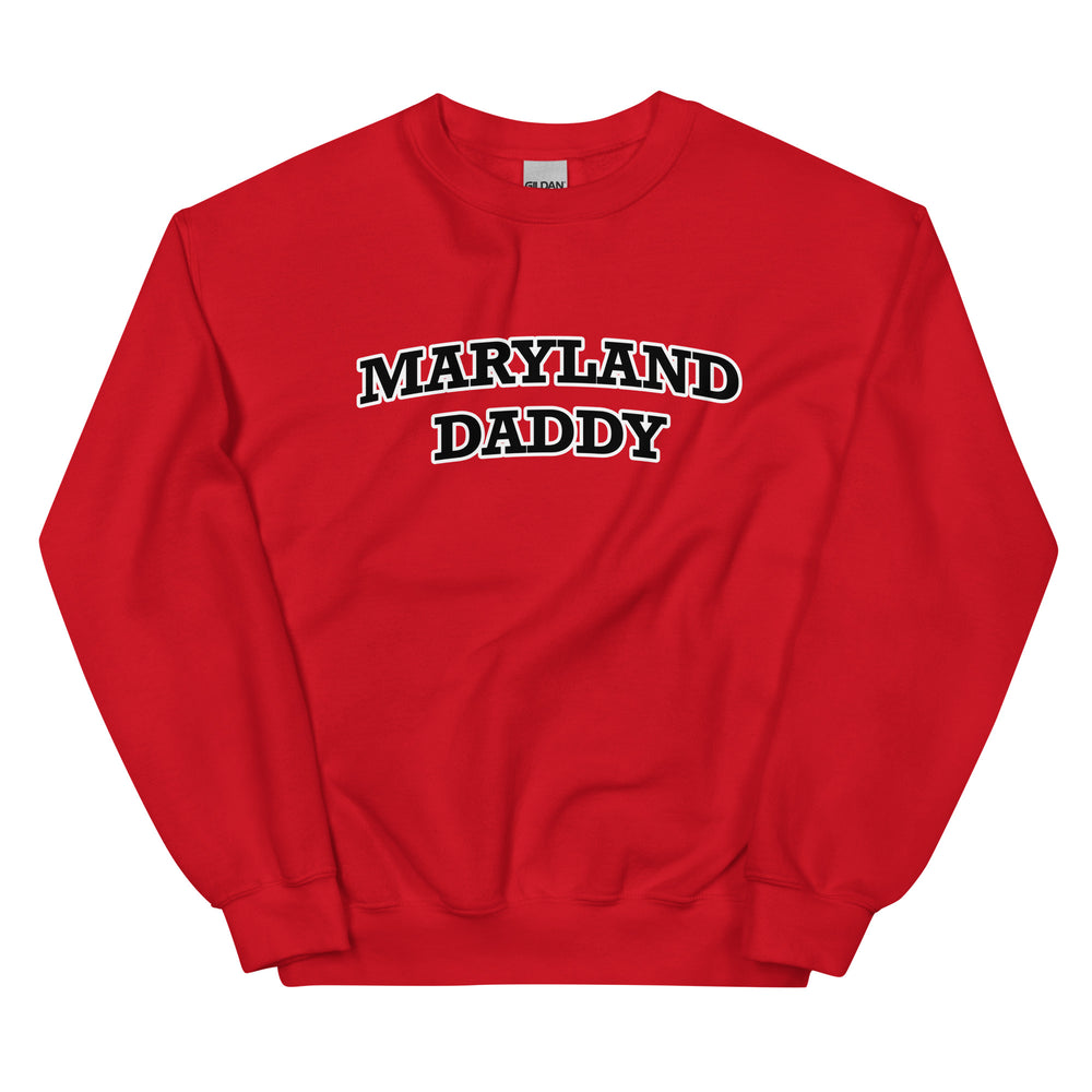 Maryland Daddy UMD Sweatshirt Red