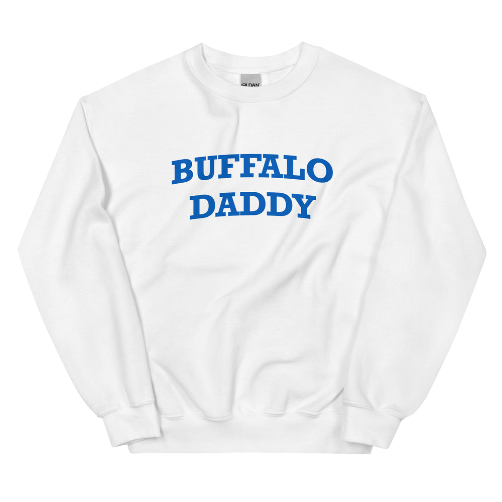 
                
                    Load image into Gallery viewer, Buffalo Daddy Sweatshirt White
                
            