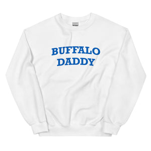 
                
                    Load image into Gallery viewer, Buffalo Daddy Sweatshirt White
                
            