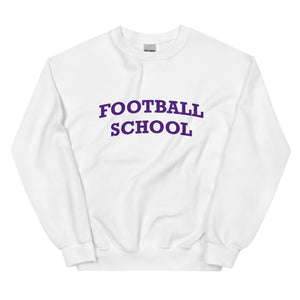 Football School Sweatshirt Purple