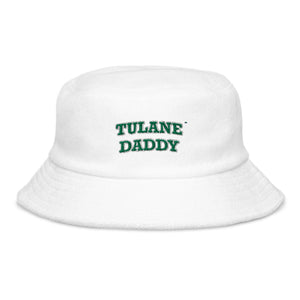
                
                    Load image into Gallery viewer, Tulane Daddy Terry Cloth Bucket Hat
                
            
