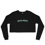 Roll Wave Tulane Crop Sweatshirt